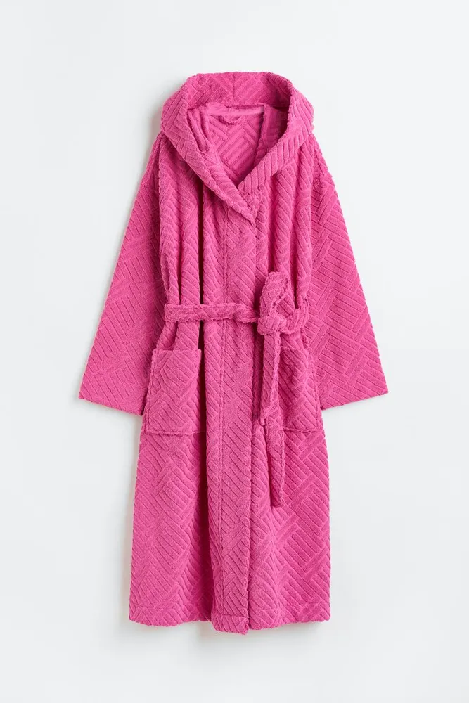 Hooded Terry Bathrobe