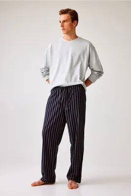 Relaxed Fit Cotton Pajamas