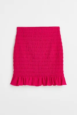 Smocked Skirt