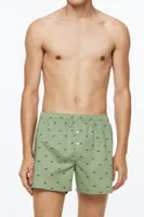 5-pack Woven Cotton Boxer Shorts