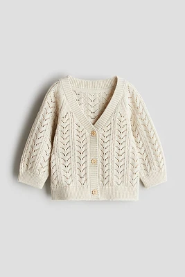 Knit V-neck Cardigan