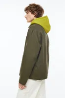 Regular Fit Twill Shacket