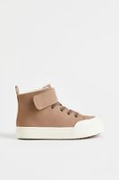 Faux Shearling-lined High Tops