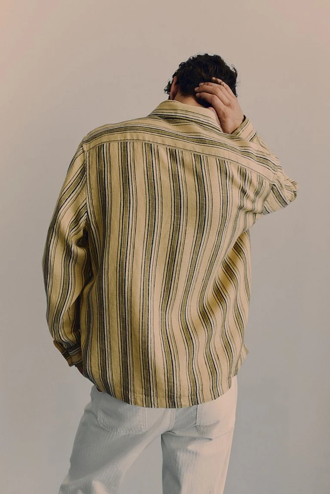 Regular Fit Linen Shirt