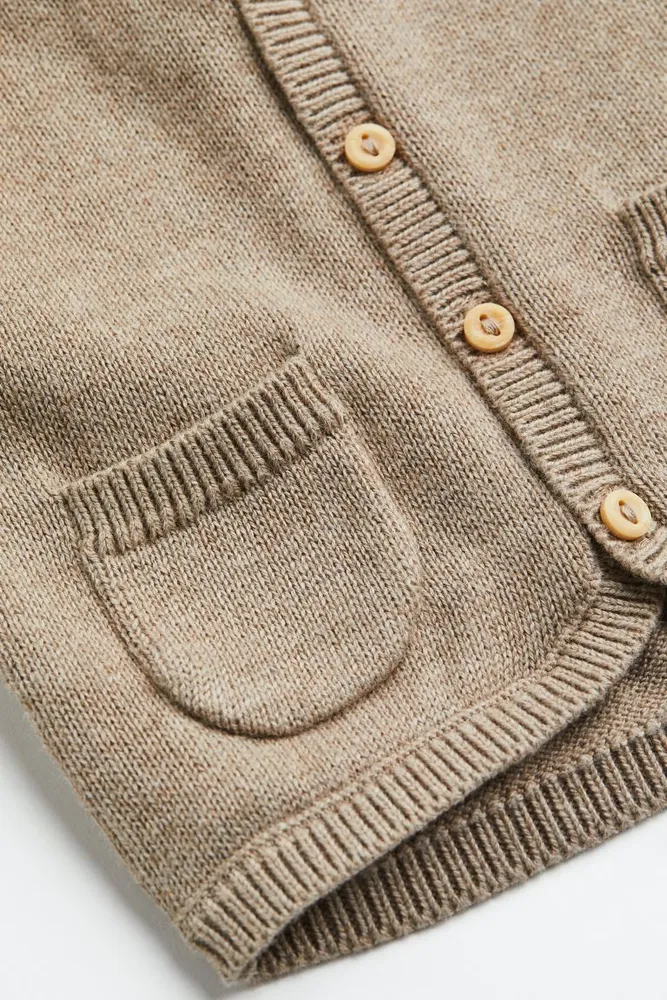 2-piece Fine-knit Vest and Pants Set