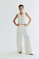 Wide-leg Dress Pants