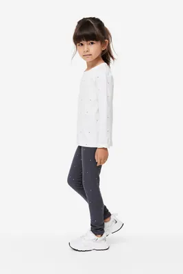 Lot de 3 leggings en jersey épais