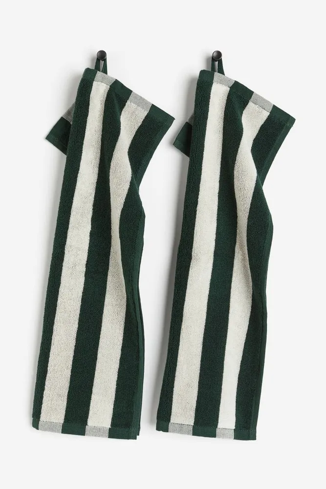 Striped Guest Towel