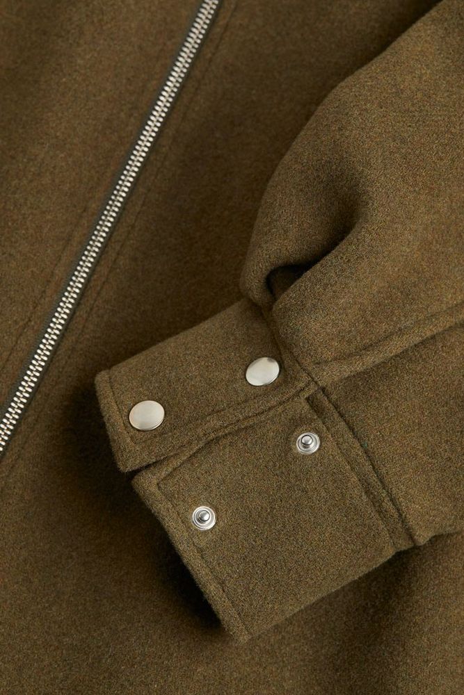 Oversized Wool-blend Coat
