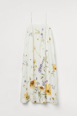 Robe en lin mélangé