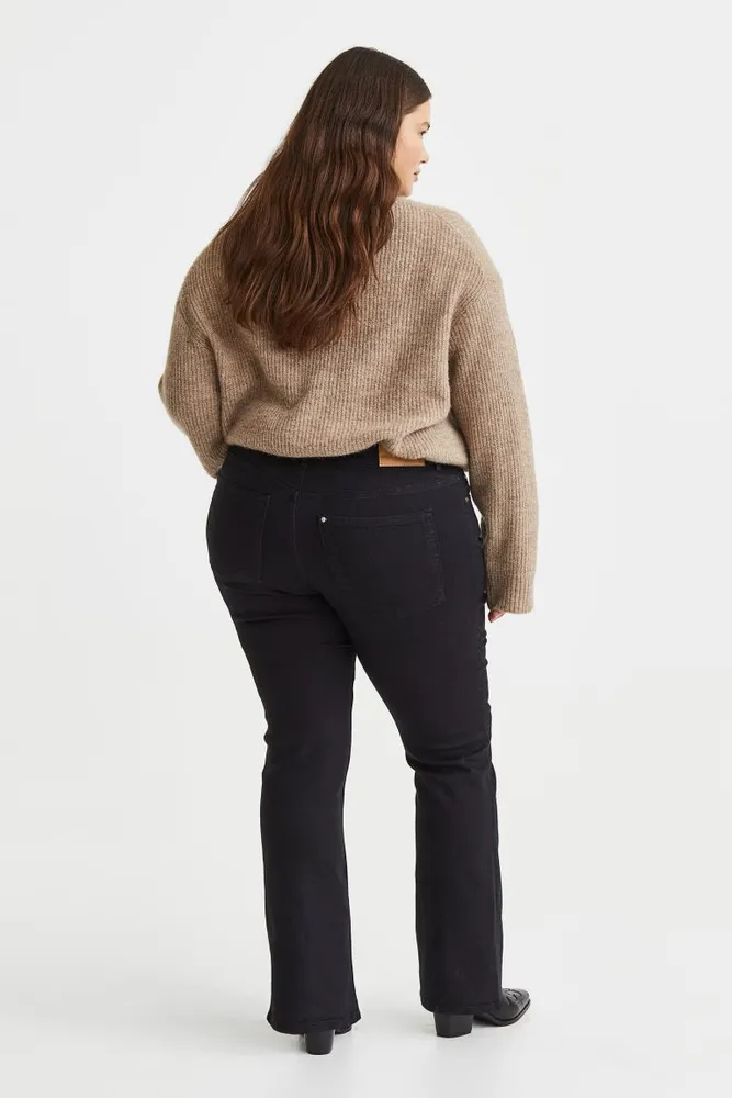 H&M+ Flared High Jeans
