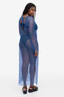H&M+ Glittery Net Dress