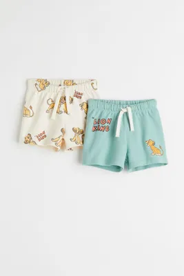 2-pack Printed Shorts