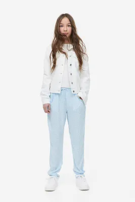 Lot de 2 pantalons taille froncée