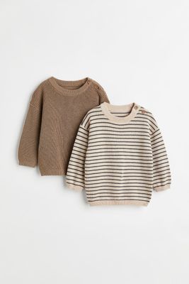 Lot de 2 chandails en coton