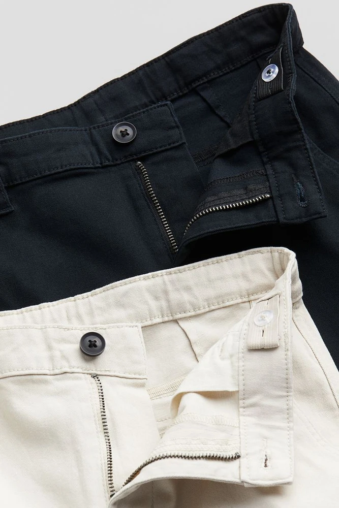 2-pack Cotton Chinos