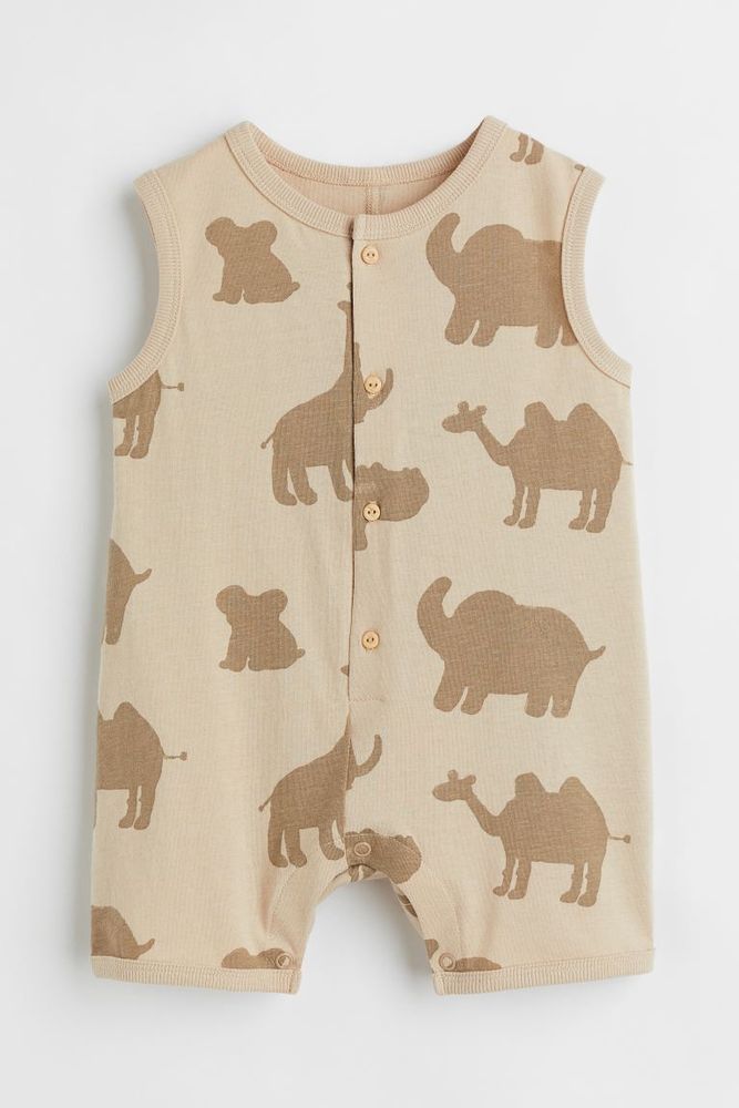 H&M Cotton Romper Suit