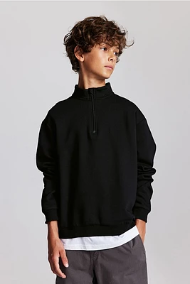 Half-zip Sweatshirt