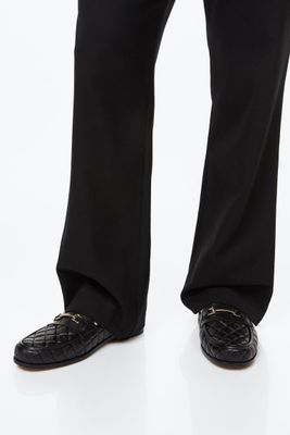 Quilted Mule Loafers