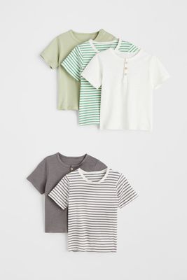 5-pack Cotton T-shirts