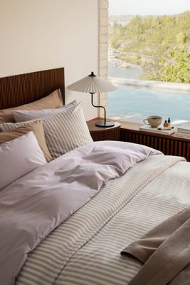Parure de couette lit simple en coton