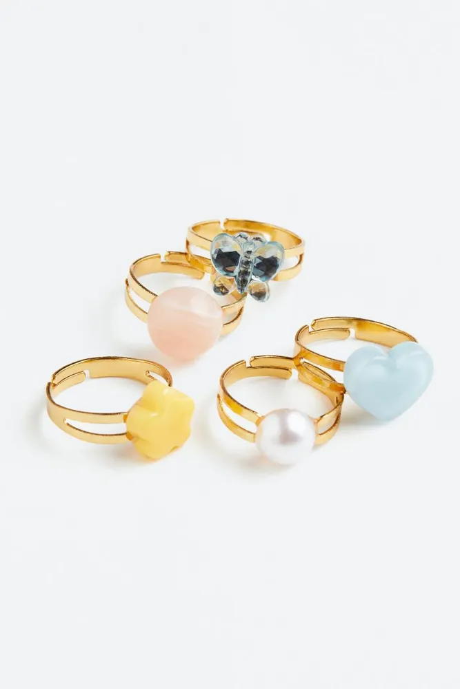 5-pack Rings with Box