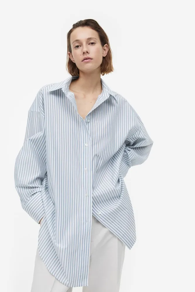 Sheer Organza Big Shirt