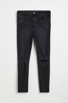 True To You Skinny Ultra High Ankle Jeans