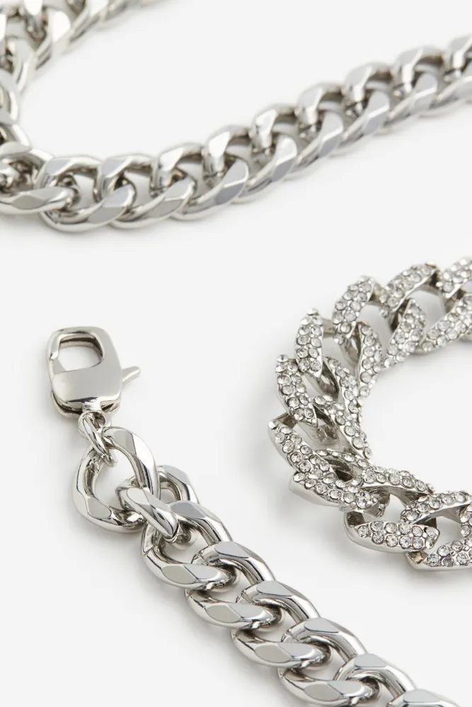 Rhinestone-embellished Necklace