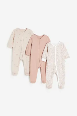 Lot de 3 pyjamas en coton