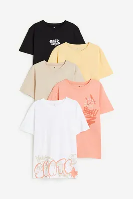 5-pack Cotton T-shirts