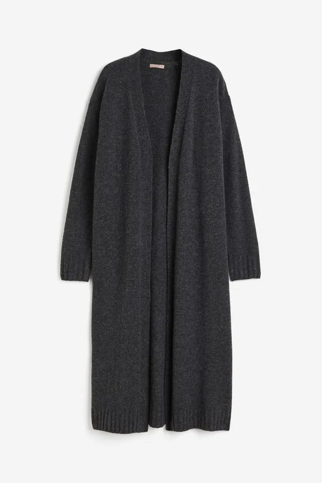 Long-Line Cardigan Coat