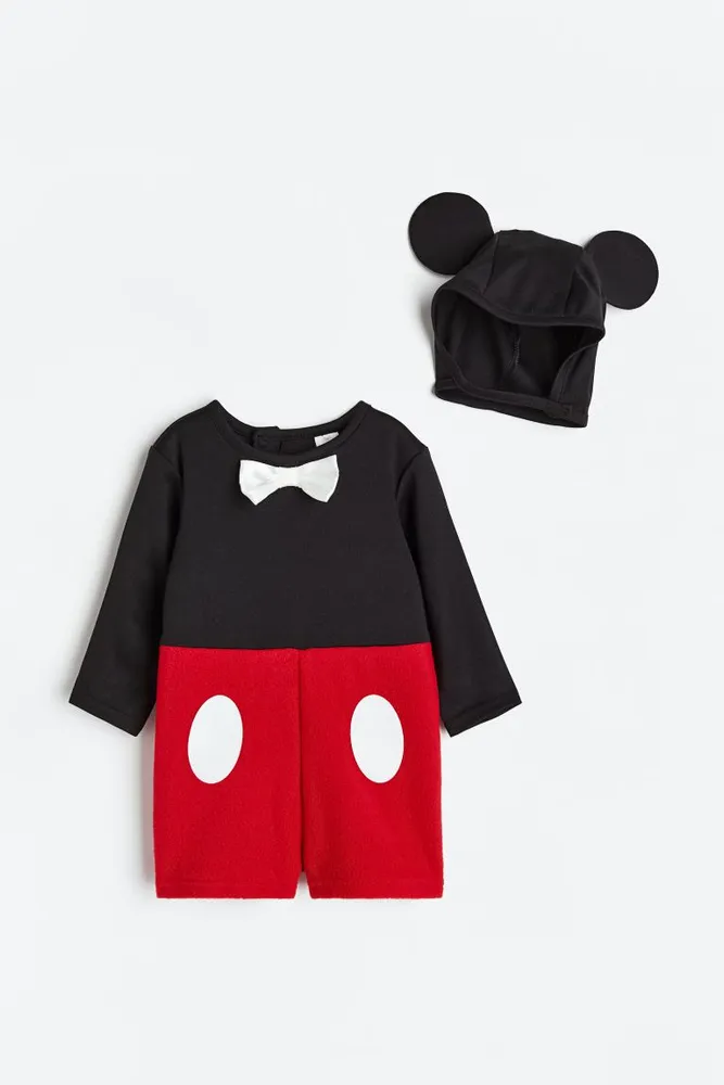 Girls Disney Minnie Mouse Long Sleeve Sweatshirt & Jogger 2-Piece