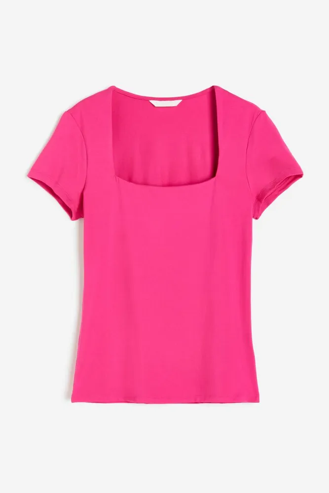 Square-neck Top