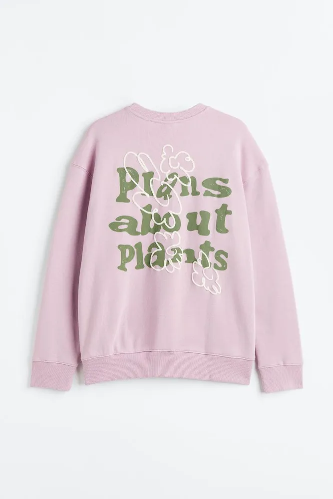 Relaxed Fit Printed Sweatshirt