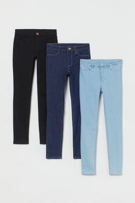 Lot de 3 jeans Taille ajustée