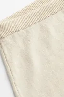 Shorts en tejido fino