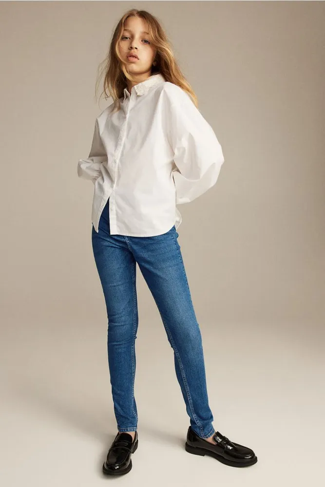 Skinny Fit High Jeans