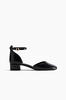 Block-heeled Mary Janes