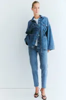 MAMA Slim Ankle Jeans