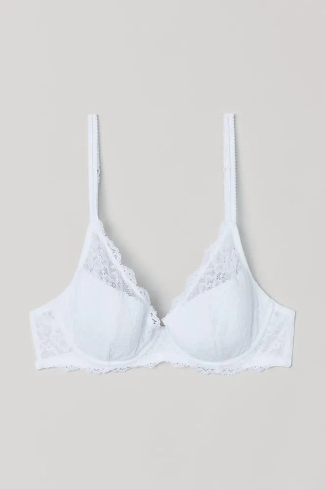 Padded Underwire Lace Bra