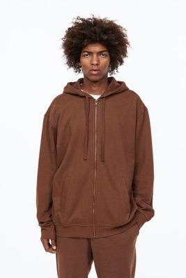 Relaxed Fit Hooded Jacket