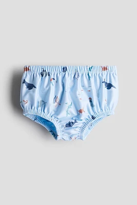 Patterned Swim Pants