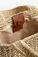 Straw Crossbody Bag