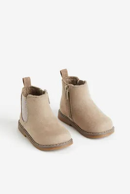 Warm-lined Chelsea Boots
