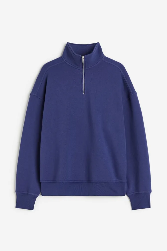 H&M Oversized Fit Half-zip Sweatshirt