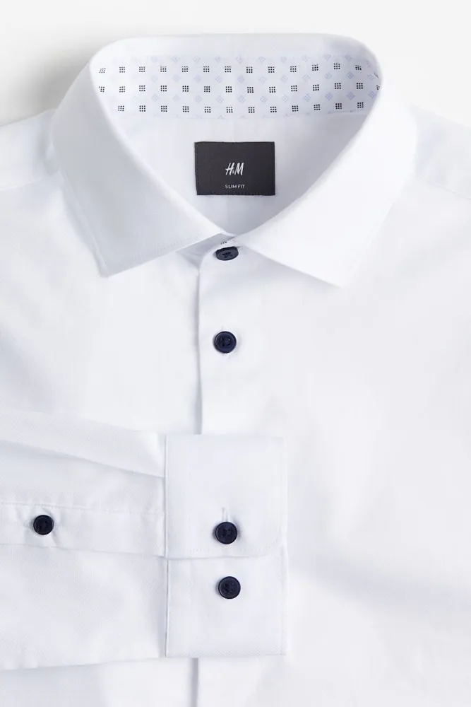 Slim Fit Premium Cotton Shirt