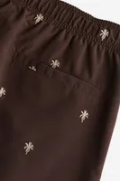 Embroidered Swim Shorts