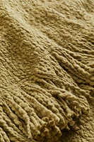 Textured Cotton Throw