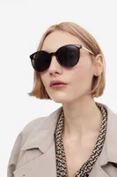Lunettes de soleil rondes